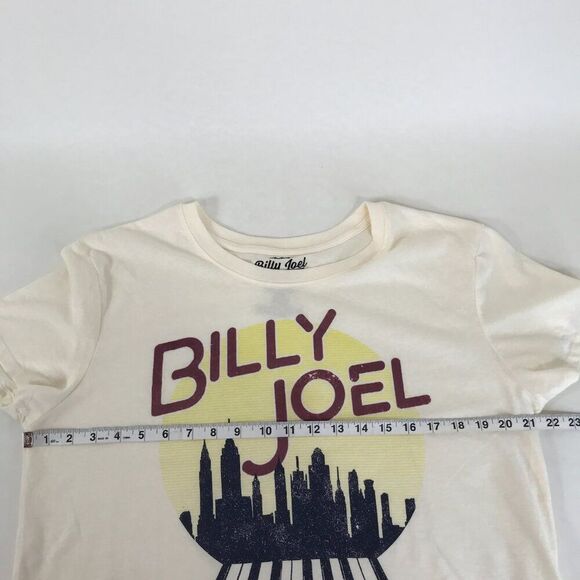 Billy Joel Live Piano Graphic Tee Juniors' Plus XXL Crew Neck Short Sleeve Music - Picture 6 of 8